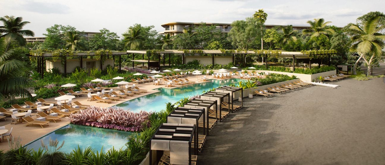real estate project near the beach in Costa Rica Residential Community - Bejuco